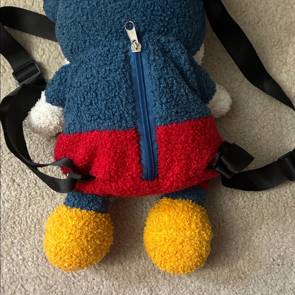 NEW - Mickey Mouse teddy backpack - Picture 3 of 7